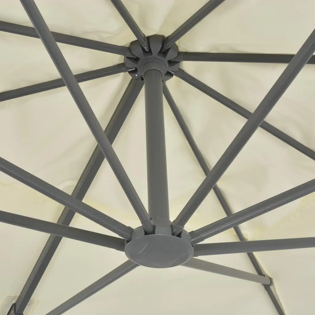 Cantilever Garden Parasol 400x300 cm Hanging Umbrella Outdoor Shade UV