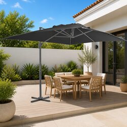 Find Comfort Under Our 400x300 cm Cantilever Parasol