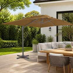 Your New 400x300cm Cantilever Garden Parasol Awaits
