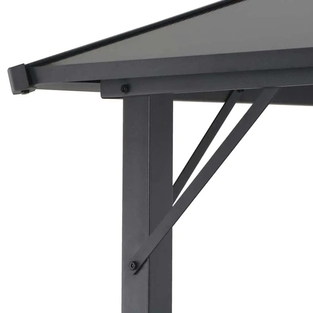 Gazebo UV-Resistant 3x3m Aluminium Frame Outdoor Sunshade Garden Shelter