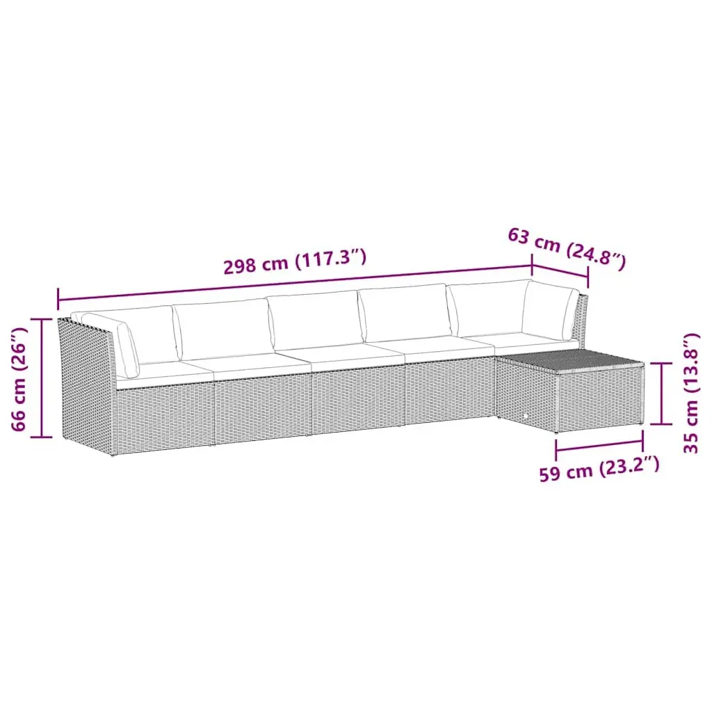 Outdoor Lounge Set for Relaxation