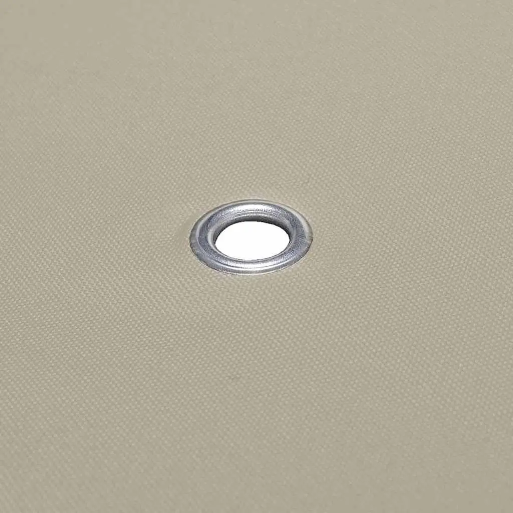 Gazebo Top Cover 4x3 m 310 g/m² Replacement Canopy Outdoor Shelter Beige
