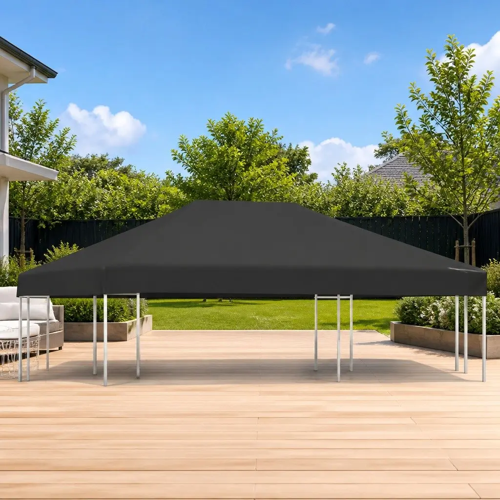 Gazebo Top Cover Replacement Canopy Water Resistant Polyester 4x3 m