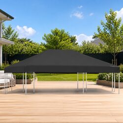 Gazebo Top Cover 4x3 m Replacement Canopy Sunshade Outdoor Garden Roof