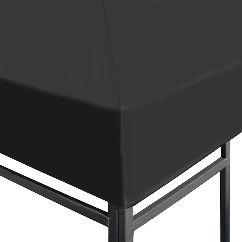 Gazebo Top Cover Replacement Canopy Water Resistant Polyester 4x3 m