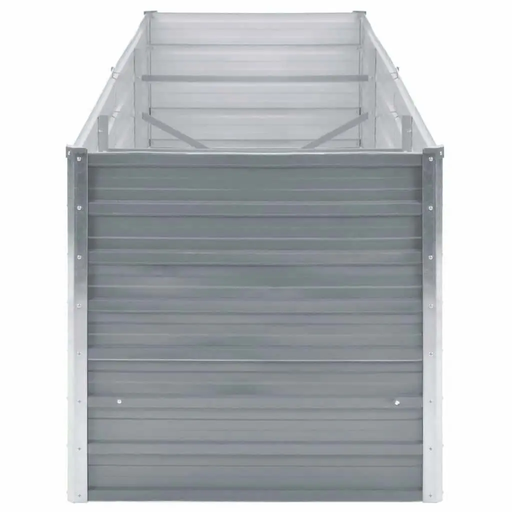 Raised Garden Bed Planter Box Metal Heavy-duty Galvanised Steel Deep Wide 240x80x77 cm