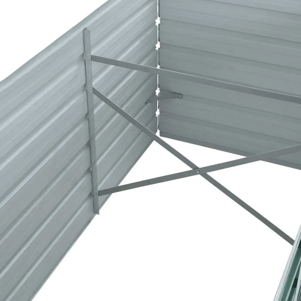 Raised Garden Bed Metal Galvanised Steel Deep 240L x 80W x 45H cm