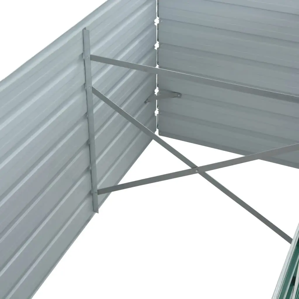 Raised Garden Bed Planter Box Metal Heavy-Duty Galvanised Steel 320 x 80 x 45 cm