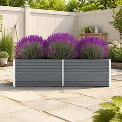 Your Friendly Outdoor Planter Box: Galvanised Steel Design
