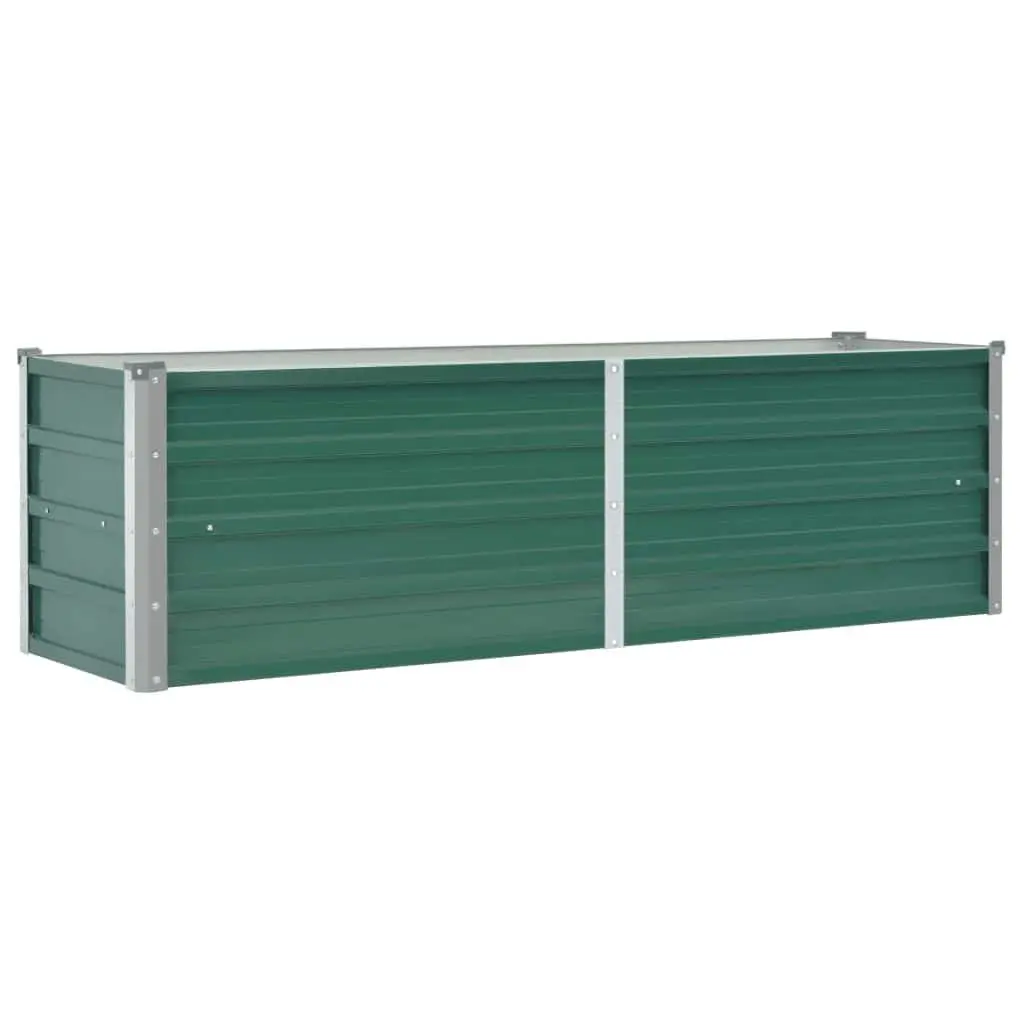 Raised Garden Bed Planter Box Metal Heavy-duty Galvanised Steel 160 x 40 x 45 cm