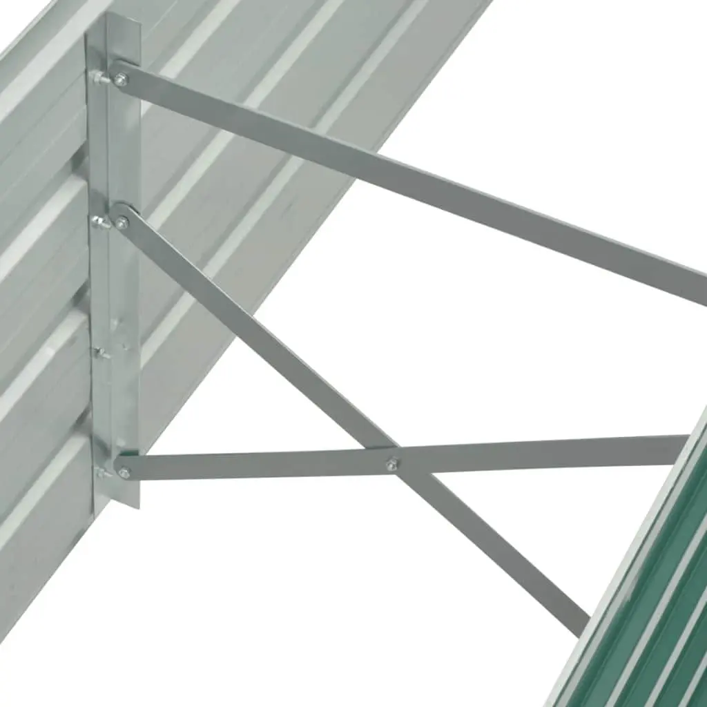 Raised Garden Bed Planter Box Metal Heavy-duty Galvanised Steel 160 x 40 x 45 cm
