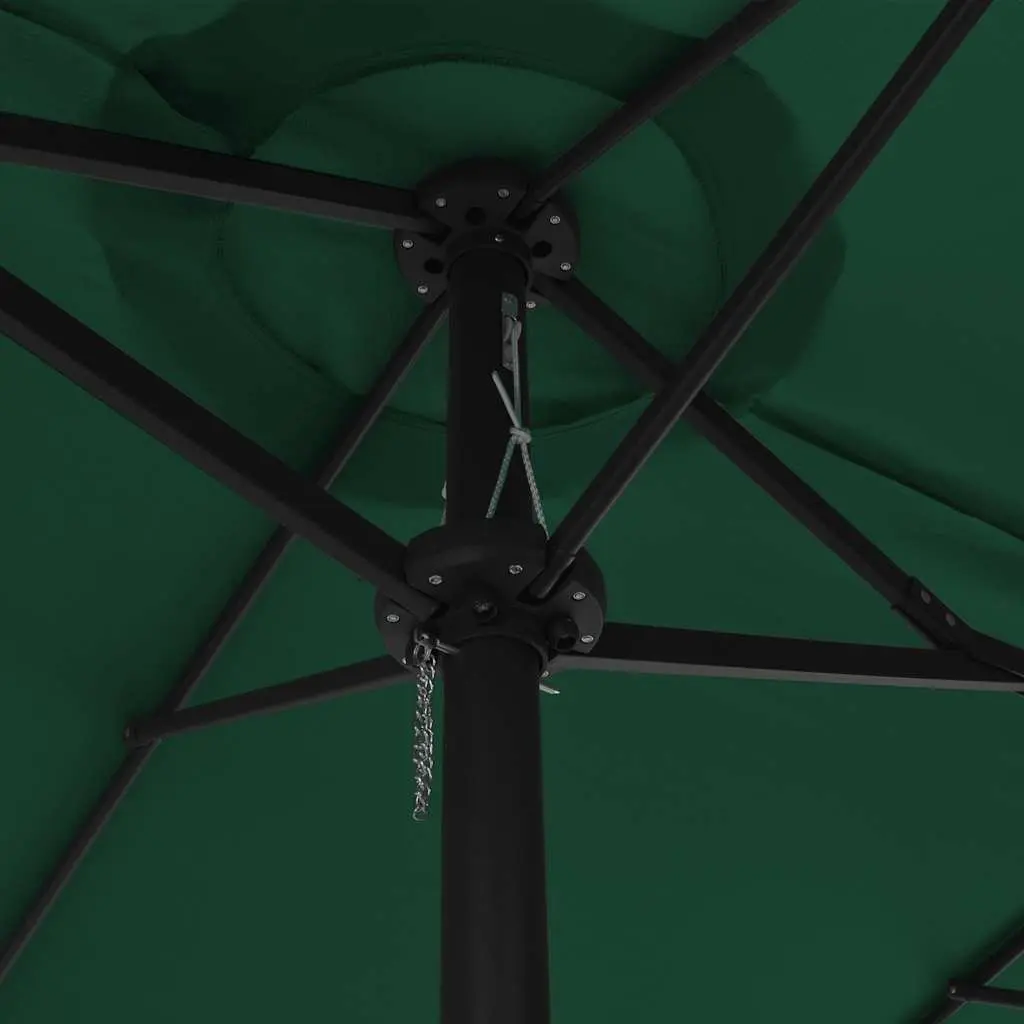 Garden Parasol Double Top UV Protective 460x270cm Crank Mechanism
