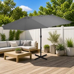 Your Essential Double-Top Garden Parasol for Outdoor Fun