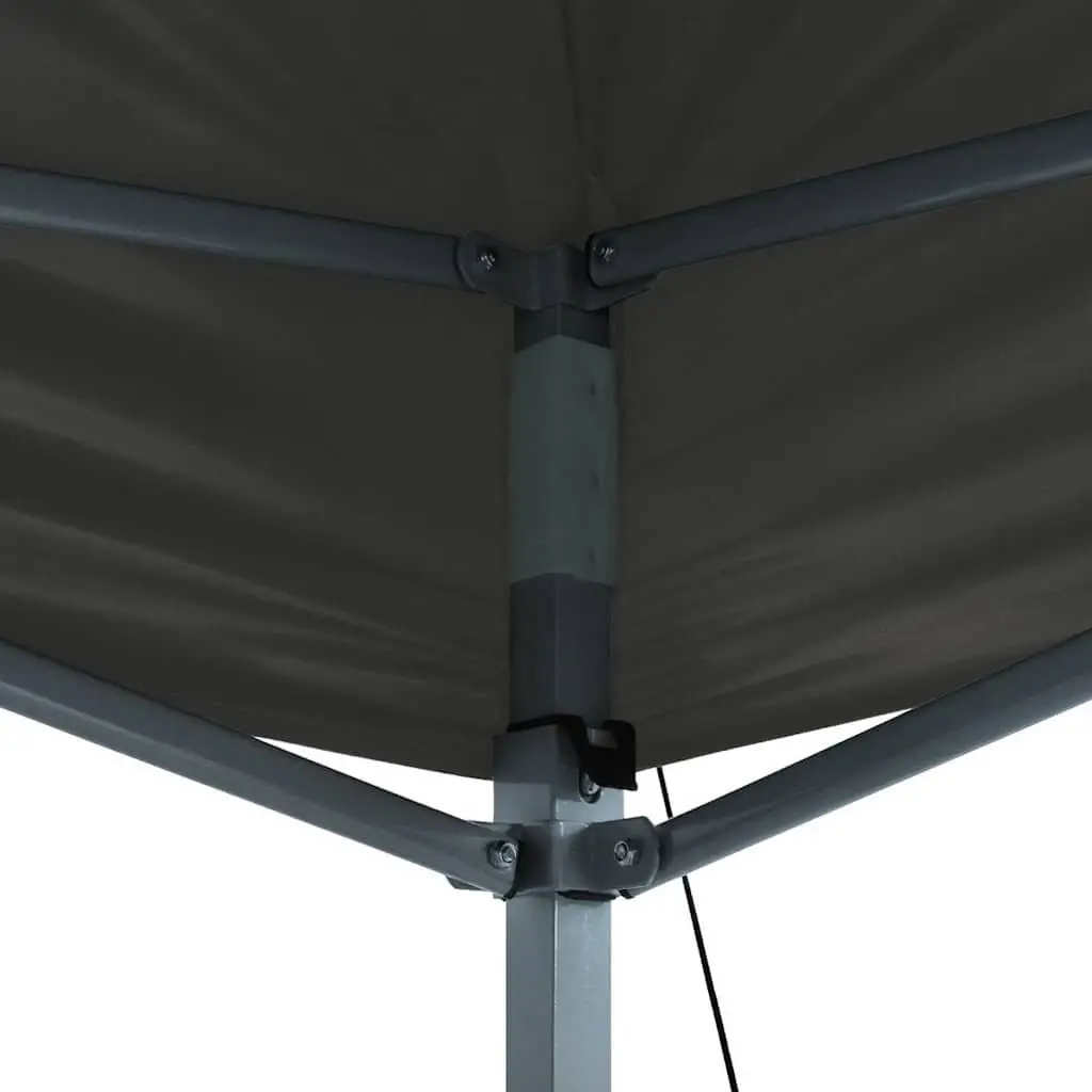 Pop-Up Tent Foldable 3x4.5m Outdoor Canopy Gazebo Anthracite