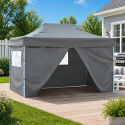 Friendly Pop-Up Tent 3x4.5m with Four Side Walls