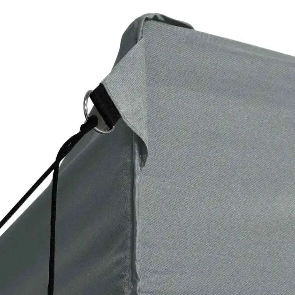 Pop Up Tent Outdoor Canopy 4 Side Walls 3x4.5m Foldable Anthracite