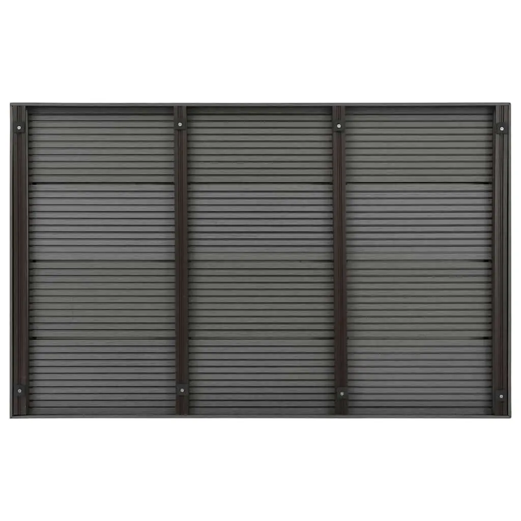 WPC Floor Element Non-slip Grey Outdoor Board for Pool Ladder Base and Solar Shower