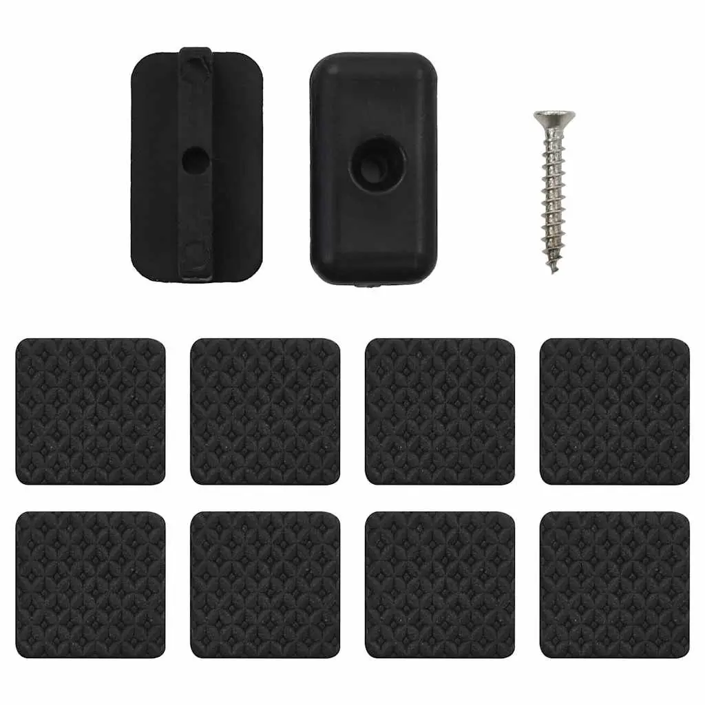 WPC Floor Element Non-slip Grey Outdoor Board for Pool Ladder Base and Solar Shower