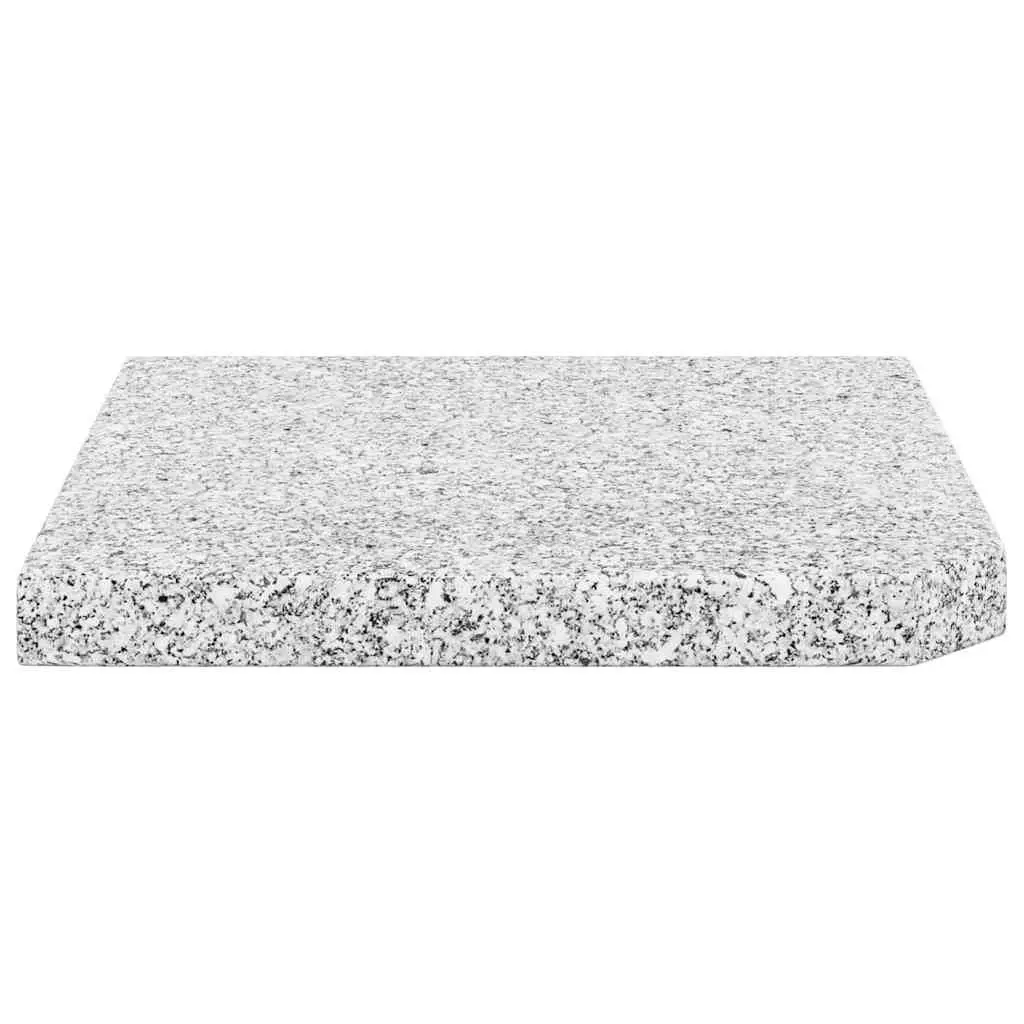 Umbrella Weight Plate Square Grey 25 kg Outdoor Parasol Base Stabilizer