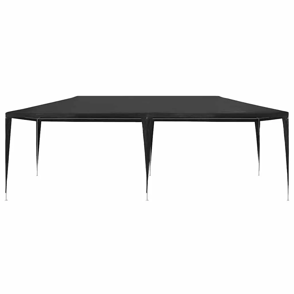 Party Tent Anthracite 3x6m Outdoor Canopy Gazebo Garden Shelter Patio Marquee