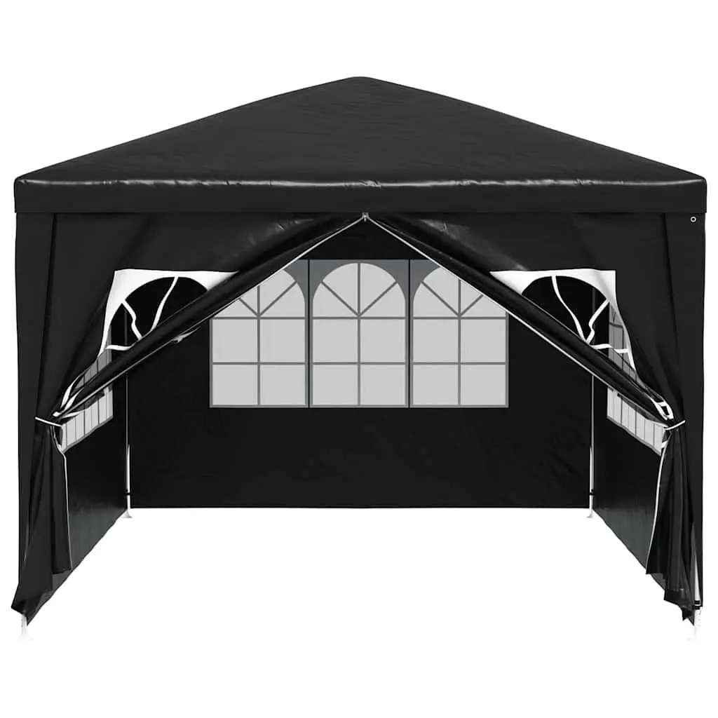 Party Tent 3x4 m Outdoor Canopy Marquee Garden Gazebo with Side Panels Door
