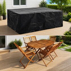 Friendly Protection with Black Outdoor Furniture Cover