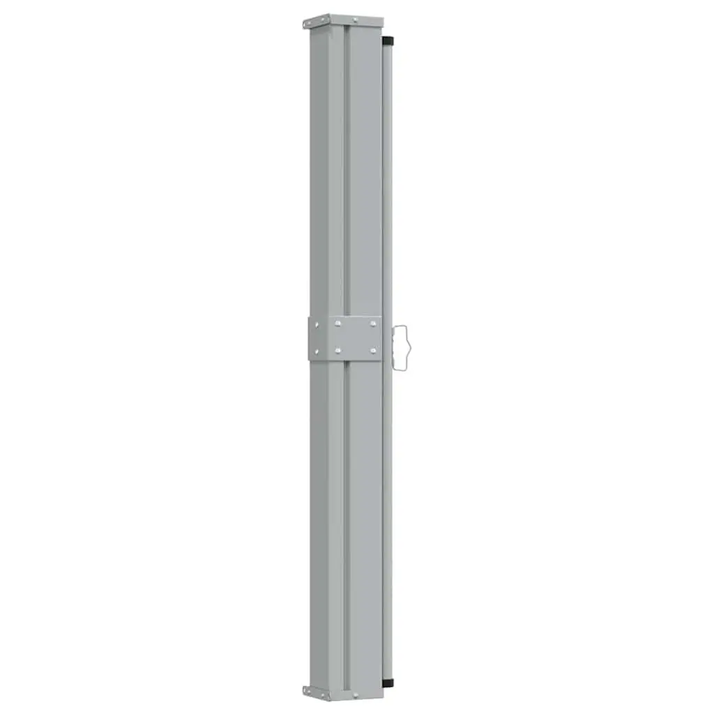 Patio Retractable Side Awning Cream 140 x 300 cm Outdoor Privacy Screen Shade