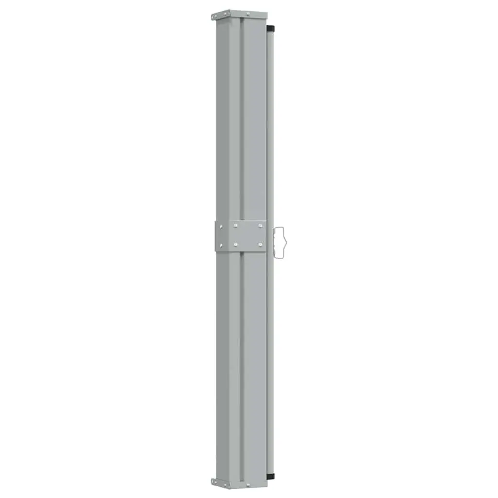 Grey Retractable Side Awning, 140 x 300 cm