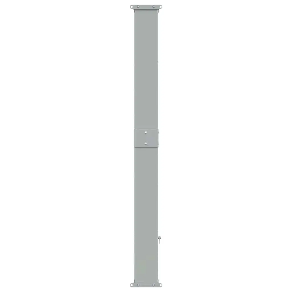 Grey Retractable Side Awning, 140 x 300 cm