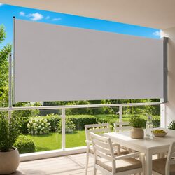 Your Friendly Outdoor Grey Retractable Side Awning
