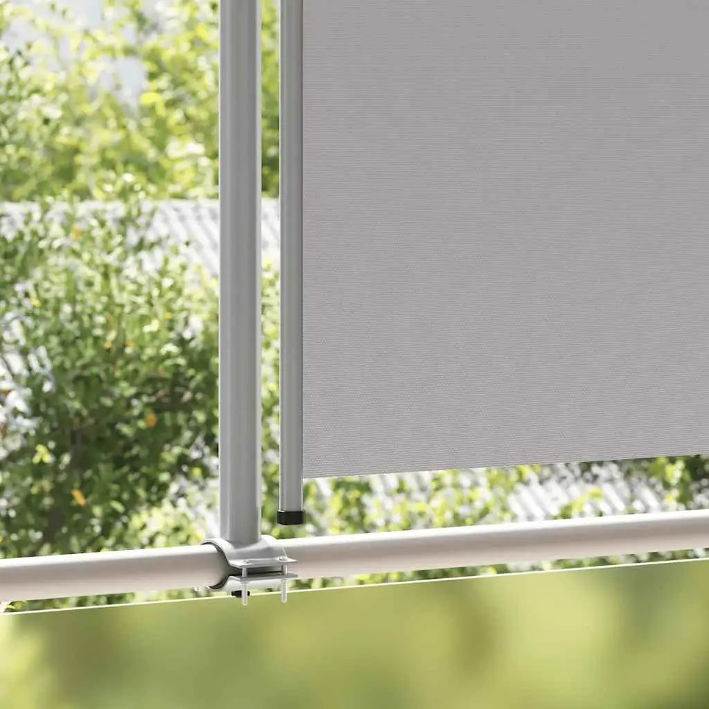 Patio Retractable Side Awning Grey 160 x 300 cm Outdoor Privacy Screen Shade