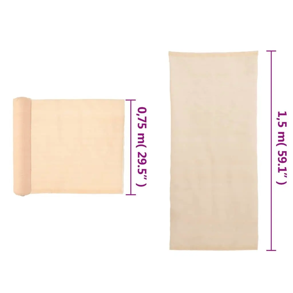 Privacy Net Shade Beige 1.5x10m Outdoor Garden Balcony Patio Sun Protection