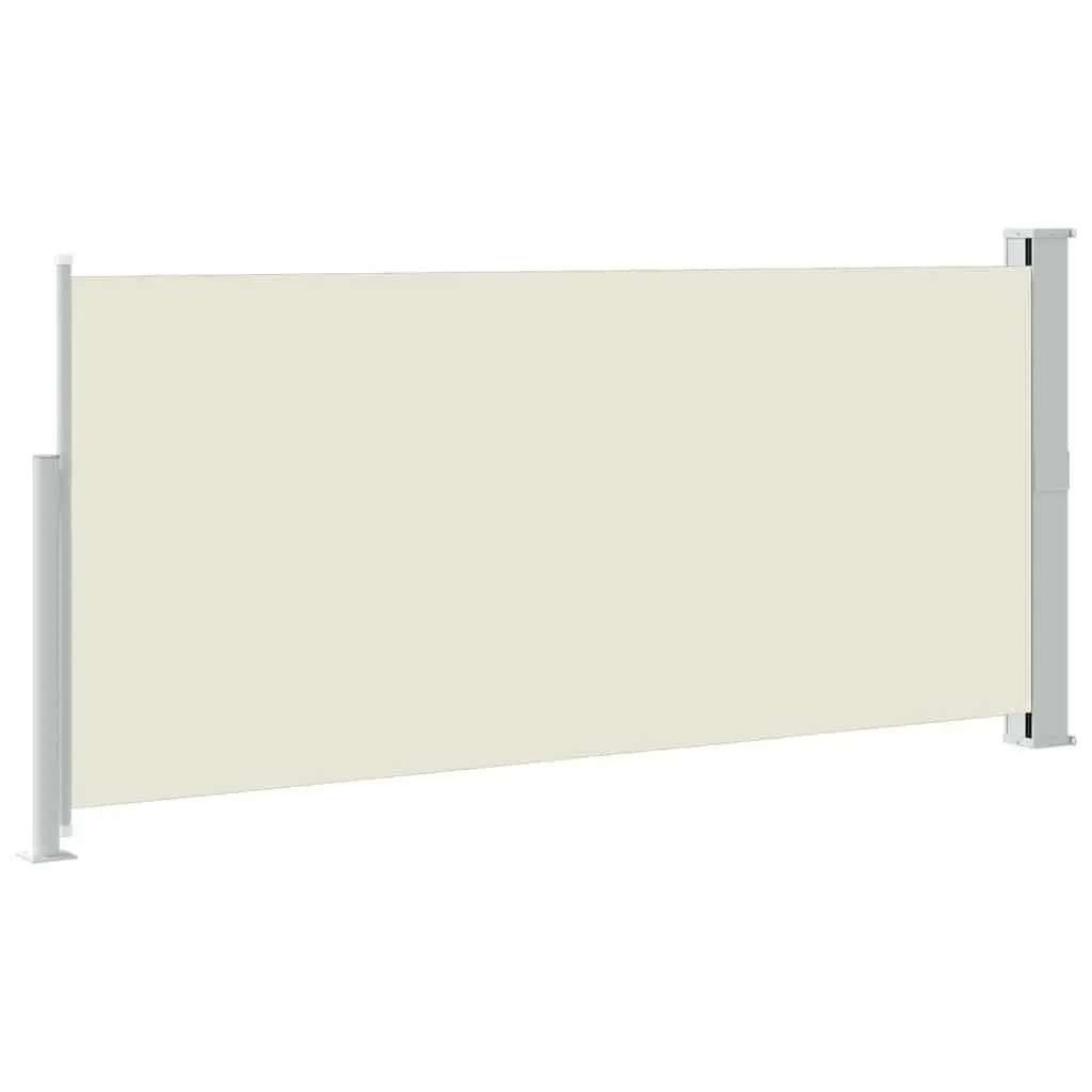 Retractable Side Awning Automatic Roll-back Function 140 x 300 cm Privacy Screen Outdoor