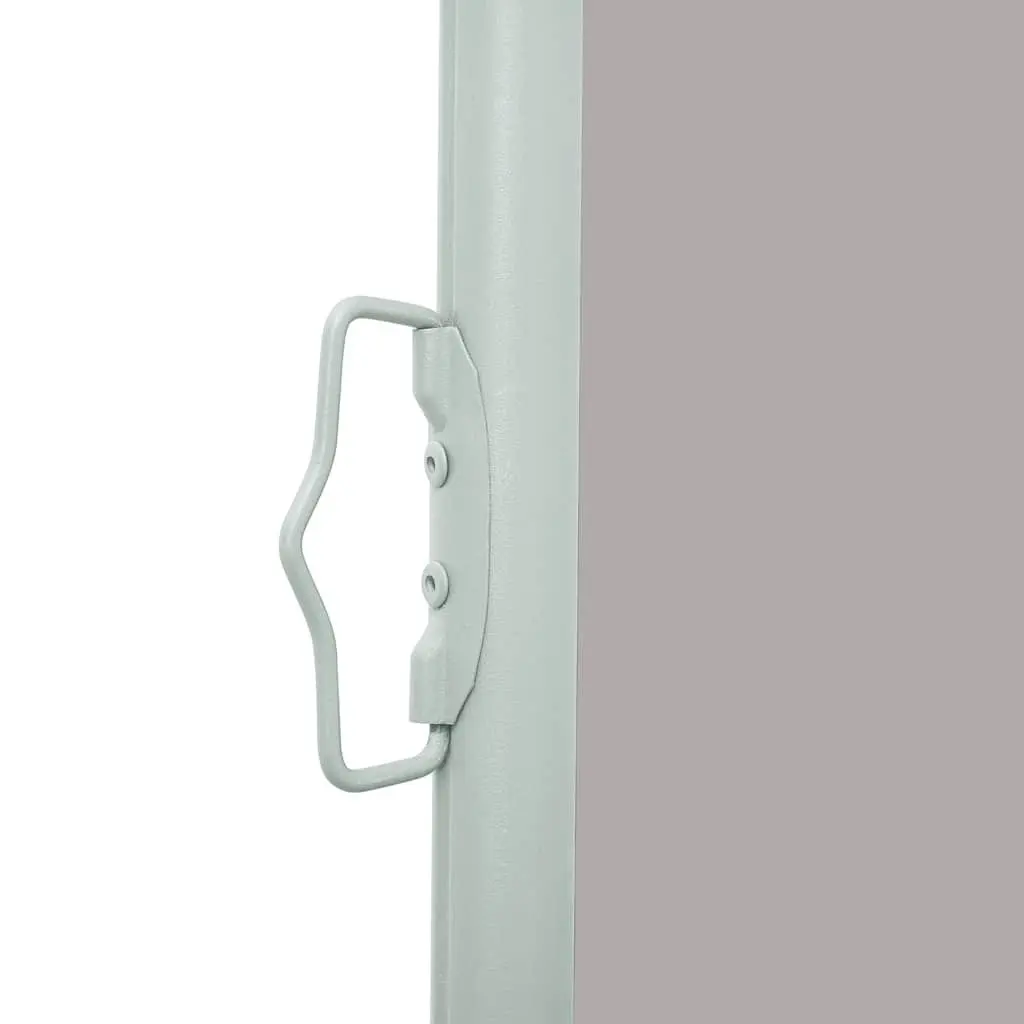 Retractable Side Awning Automatic Roll-back 140 x 300 cm Grey