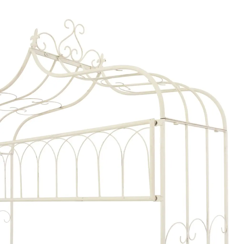 Garden Bench Antique Style Wrought Iron 122cm