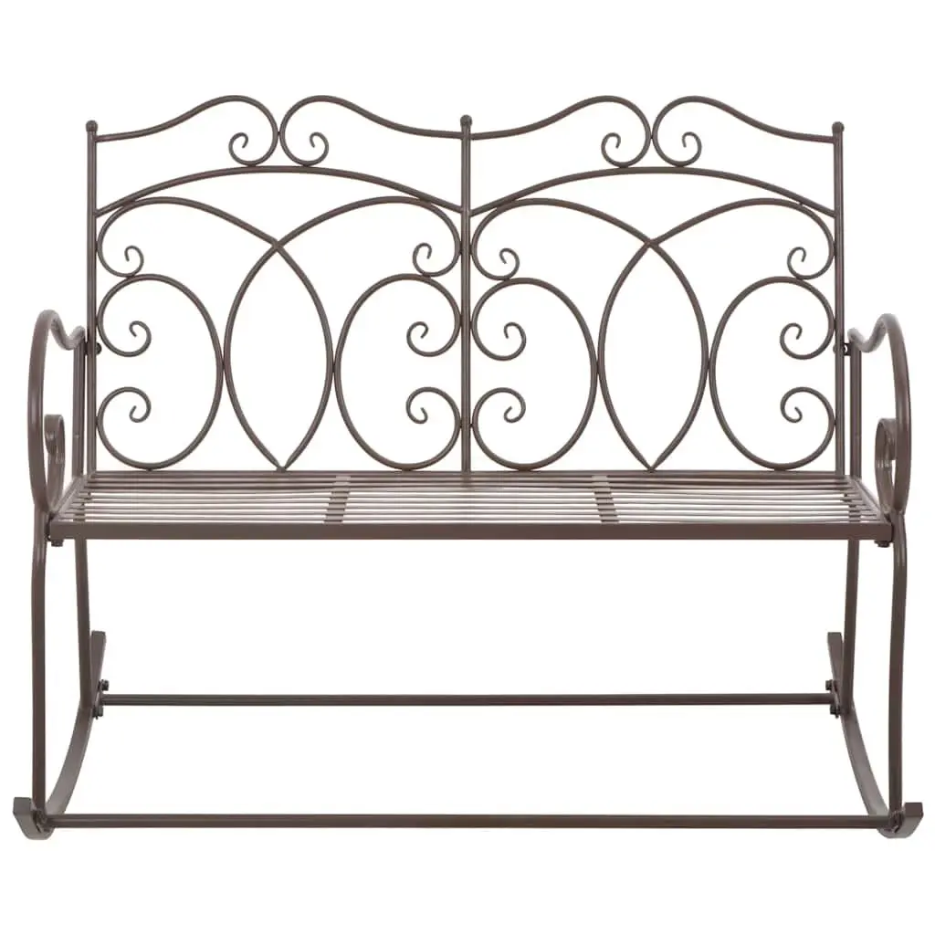 Antique Brown Garden Bench