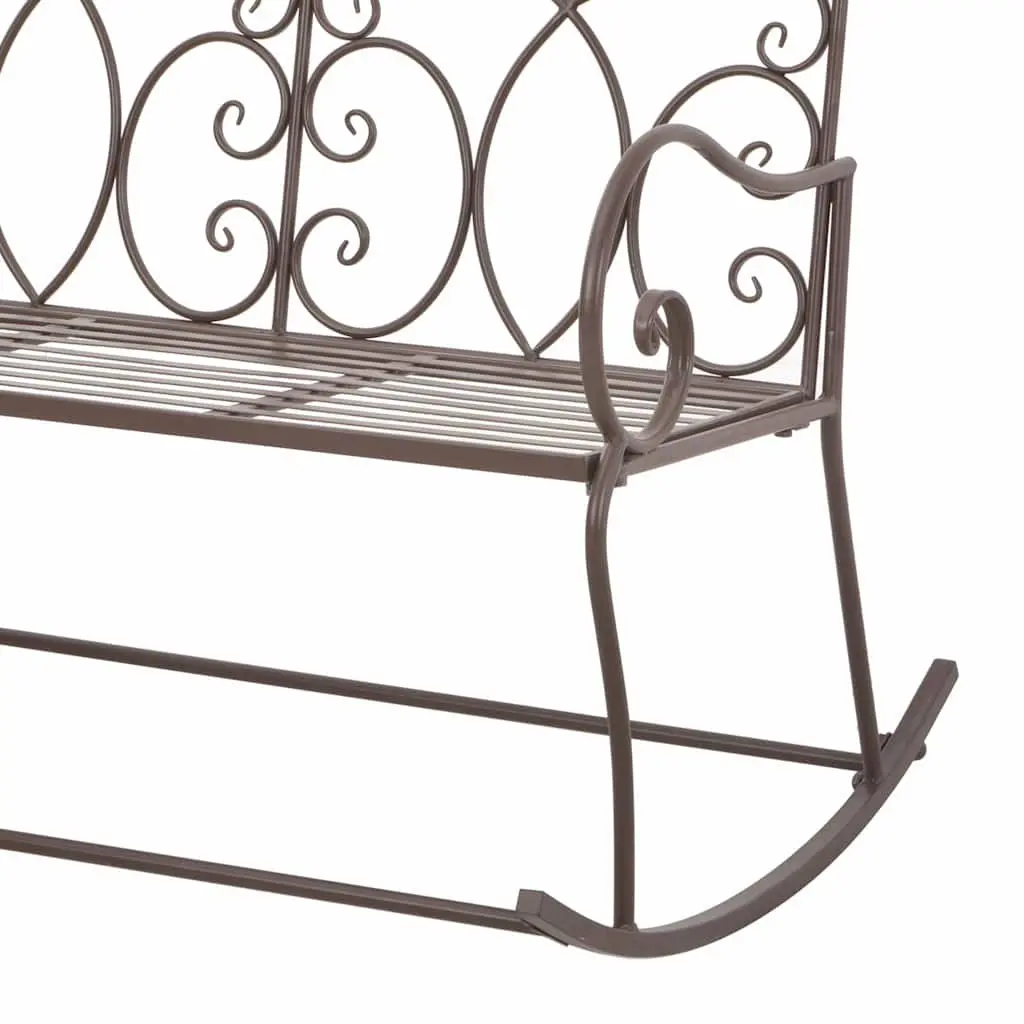 Antique Brown Garden Bench