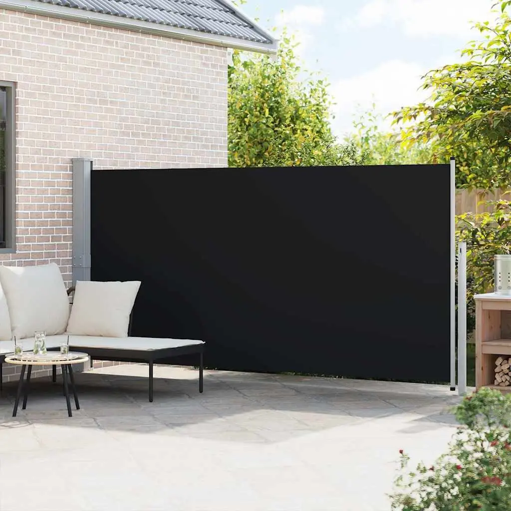 Retractable Side Awning Automatic Roll-back 160 cm x 500 cm Garden Patio Balcony Outdoor Sun Shade