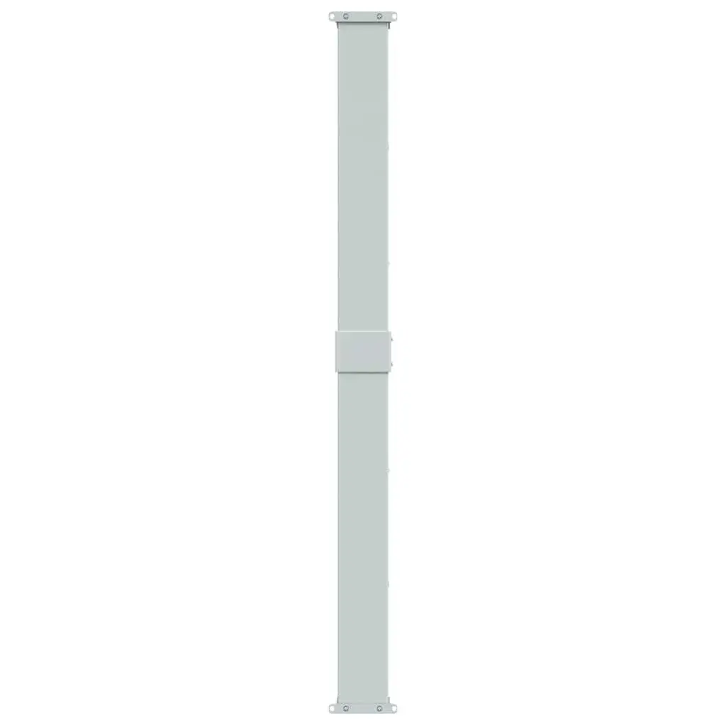 Retractable Side Awning Garden Patio Screen 160x500cm Outdoor Sunshade Grey