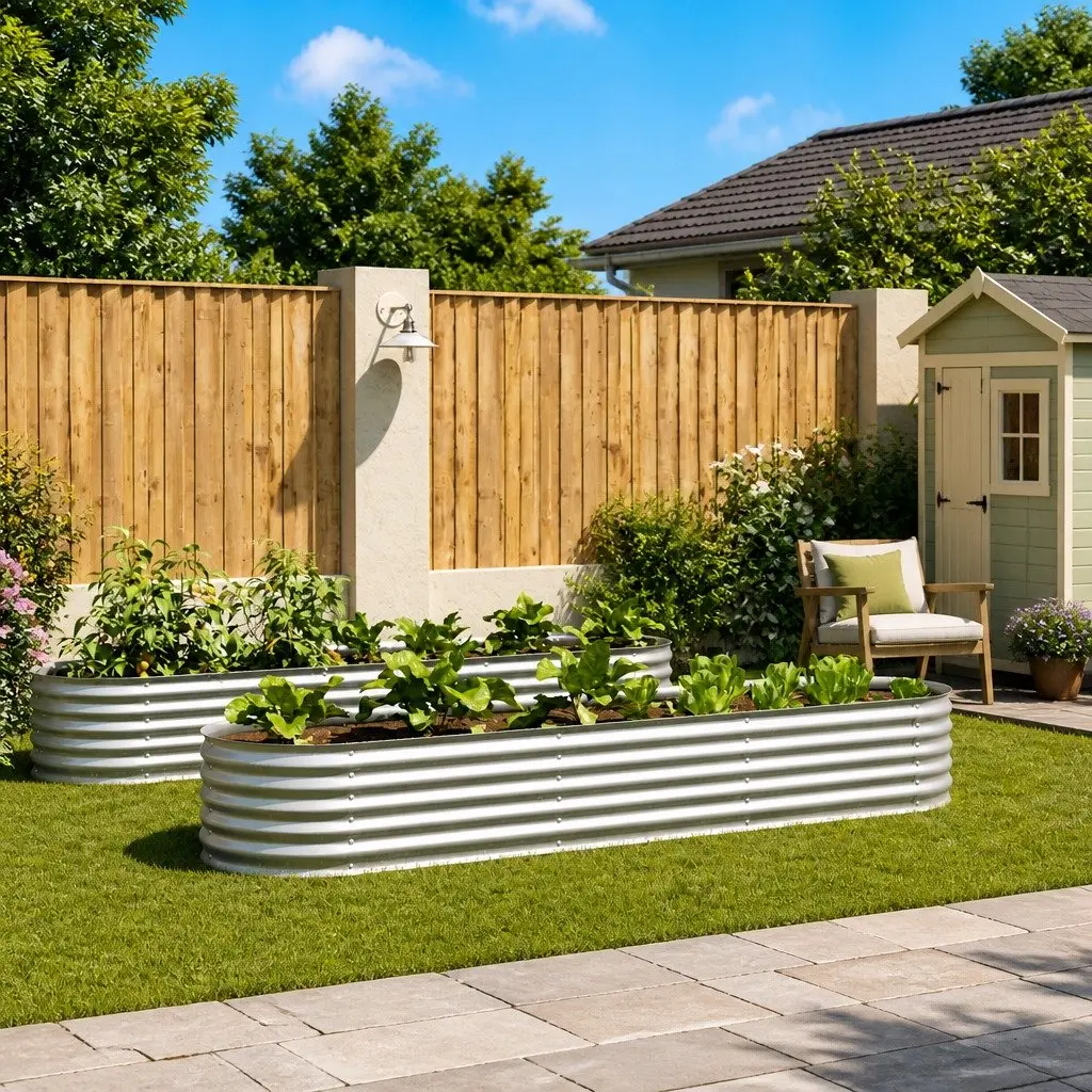 Raised Garden Bed 320x80x44cm