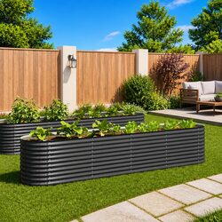 Your New Galvanised Steel Raised Garden Bed Awaits