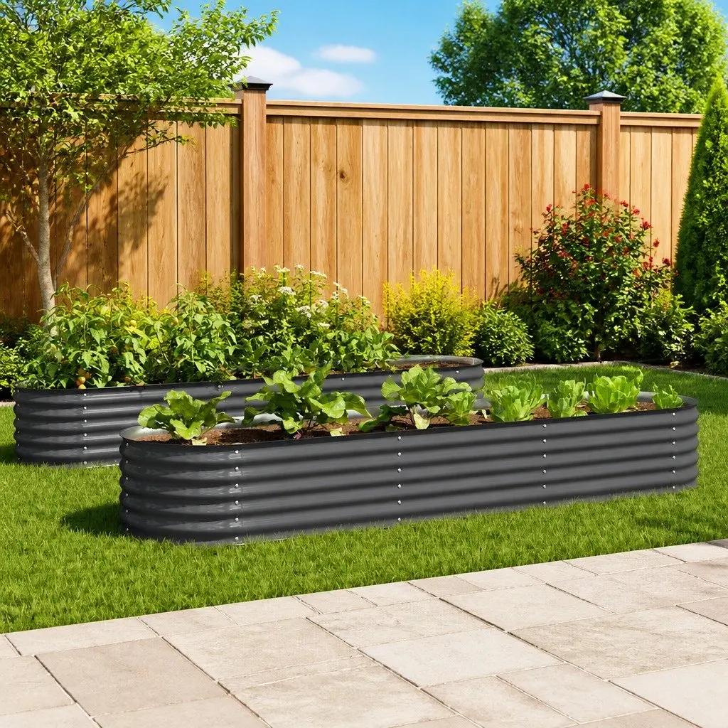 Galvanised Steel Raised Bed