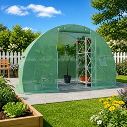 4.5m² Greenhouse: Green and Sturdy Plant Protection