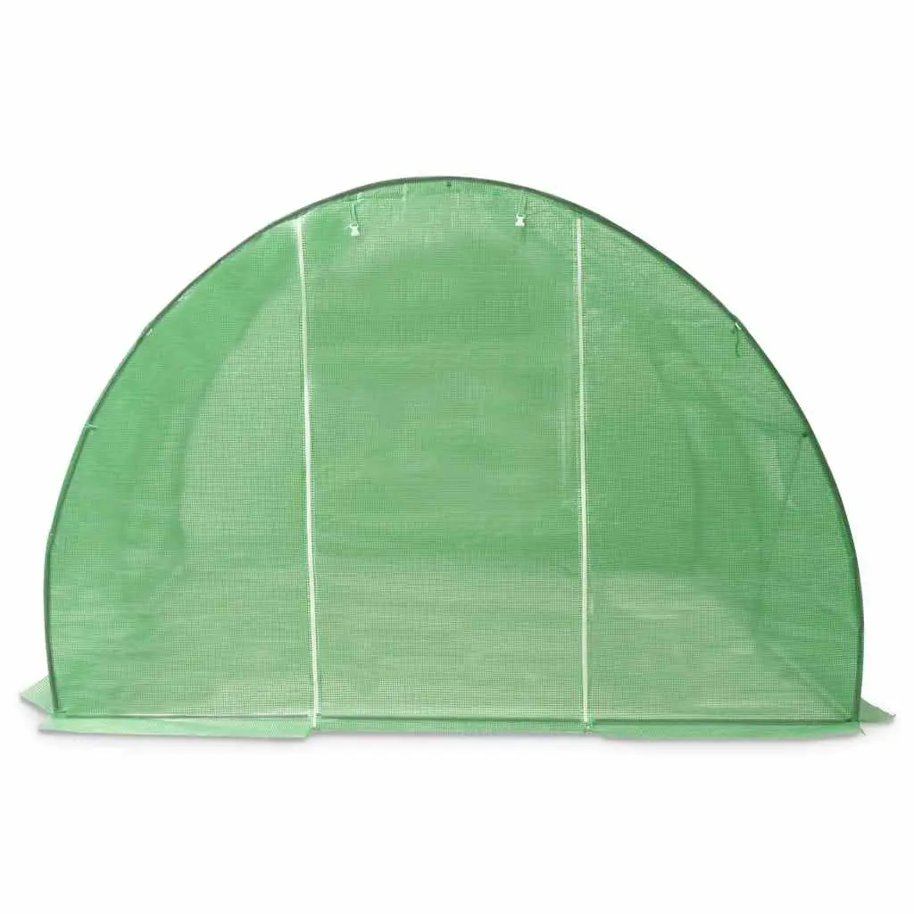 Greenhouse 9m² Galvanised Steel Frame 300x300x200cm Durable PE Mesh Garden Plant House