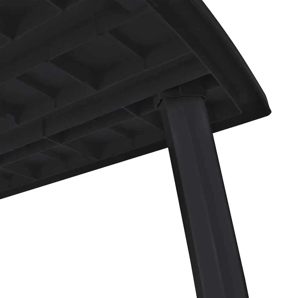 Outdoor Dining Table in Anthracite