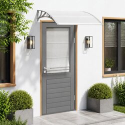 Your Friendly 120x100 cm Grey Door Canopy Solution