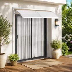 Your Perfect Grey Door Canopy 200x100cm Awaits!