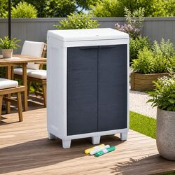 Your Friendly Garden Waste Bin with 3 Compartments
