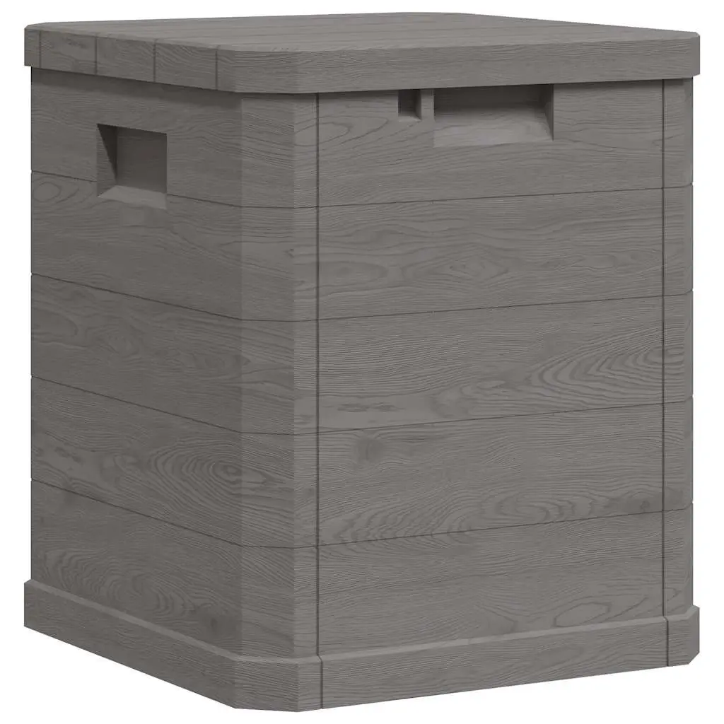Outdoor Storage Box 90L Brown Weather-Resistant Organiser for Patio Deck Shed