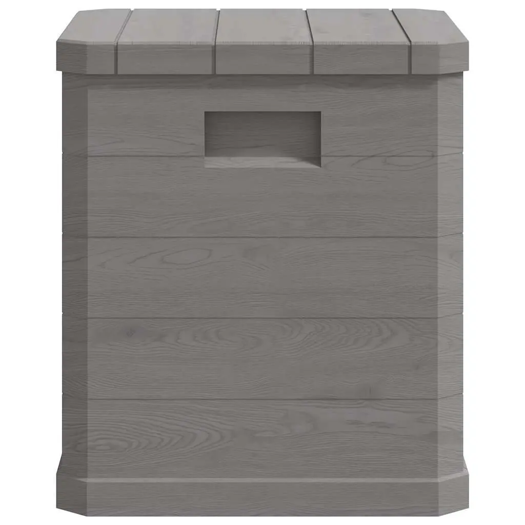 Outdoor Storage Box 90L Brown Weather-Resistant Organiser for Patio Deck Shed